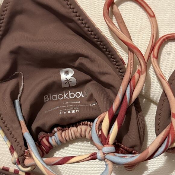 Blackbough Swim Bikini Chloe Top & Martini Bottoms in Marble Melt size S/M - Picture 6 of 8